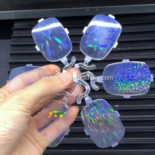 Servicio de personalización de moldes de inyección de color degradado del producto.